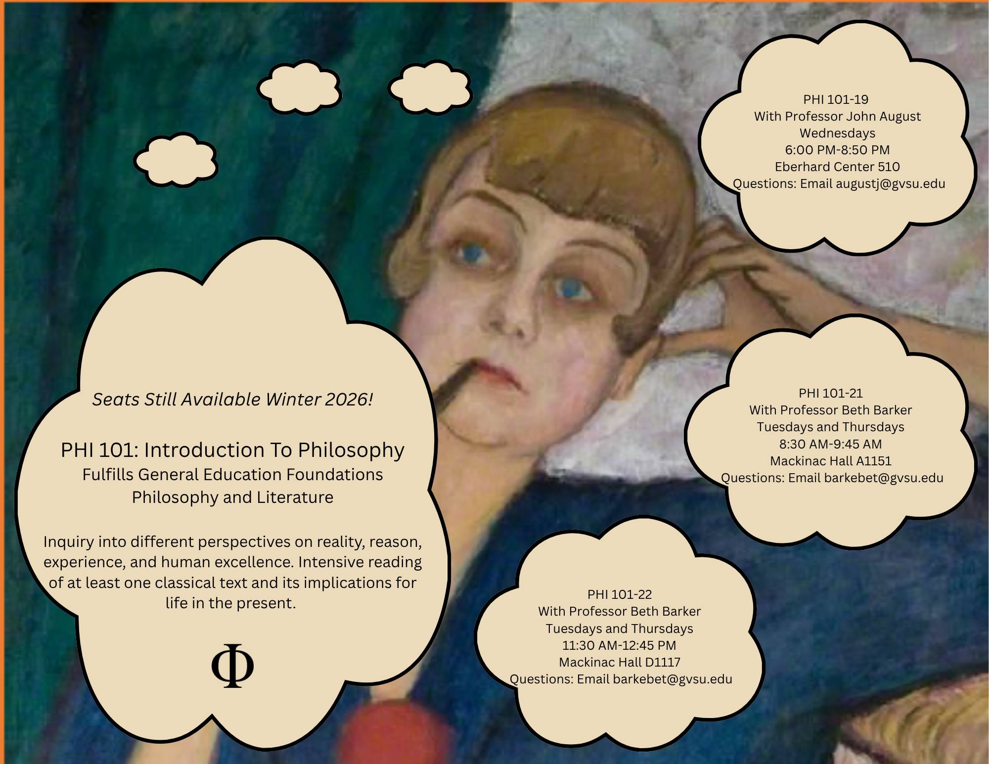 PHI 101, Caption as more information